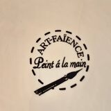 Decorative plate Art faience