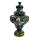 Ceramic earthenware vase H.Becquet Quaregnon master style