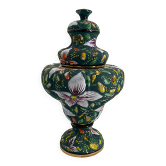 Ceramic earthenware vase H.Becquet Quaregnon master style