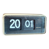 Old vintage Bodet clock with slats