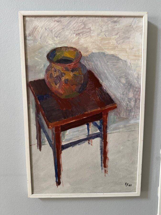 “Krukan (Pot on Table)” by Fritz Sjöström