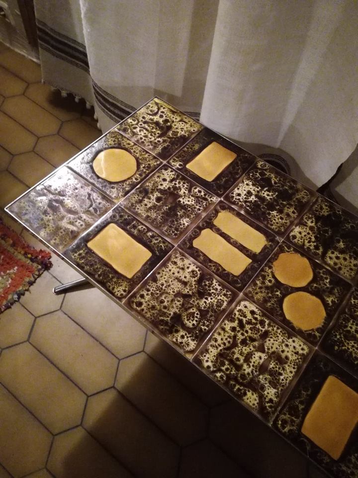 Table low 1960 Vallauris