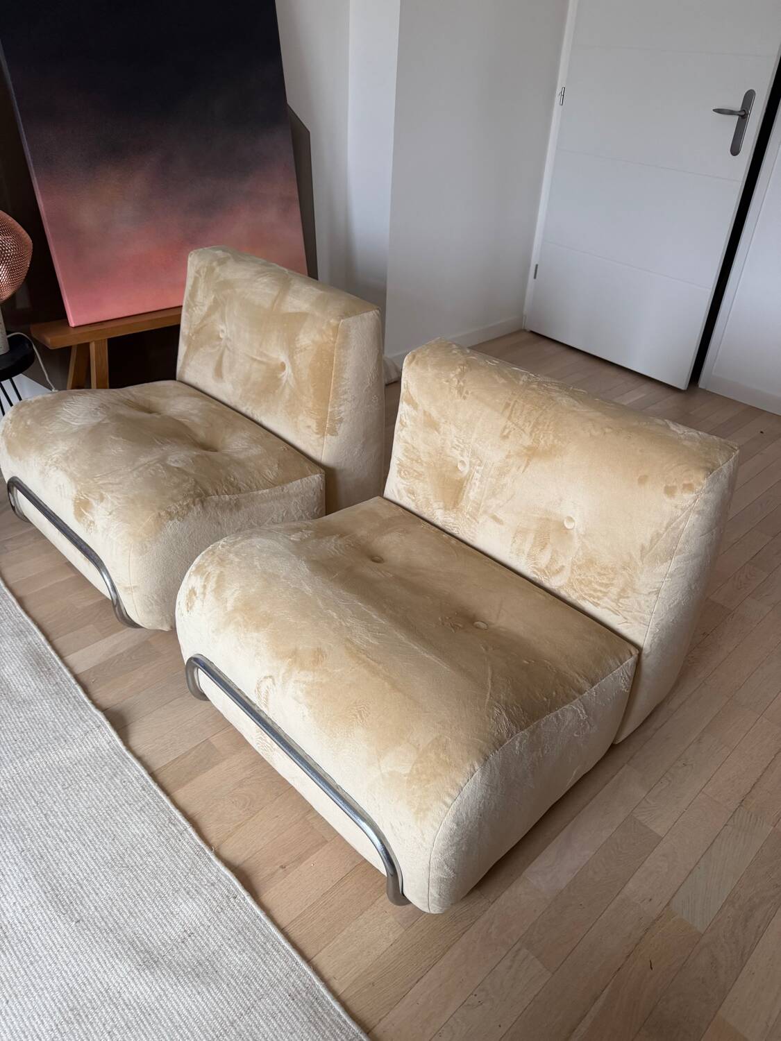 Fauteuil, tubulaire, Adriano Piazzesi
