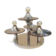 Ceiling light seventies saucer shape