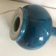 Vintage enamelled ceramic lamp