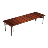 Arne Vodder model 201 large dining table in rosewood Sibast Denmark 1960