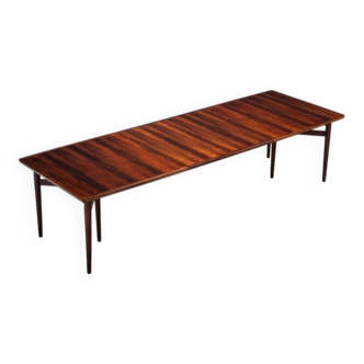 Arne Vodder model 201 large dining table in rosewood Sibast Denmark 1960