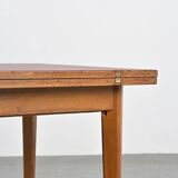 Vintage extendable ash table, France circa 1950