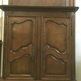 Buffet in solid oak 2 body in oak marked with light wood