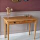 Renovated antique chestnut desk with shell handle | fernand