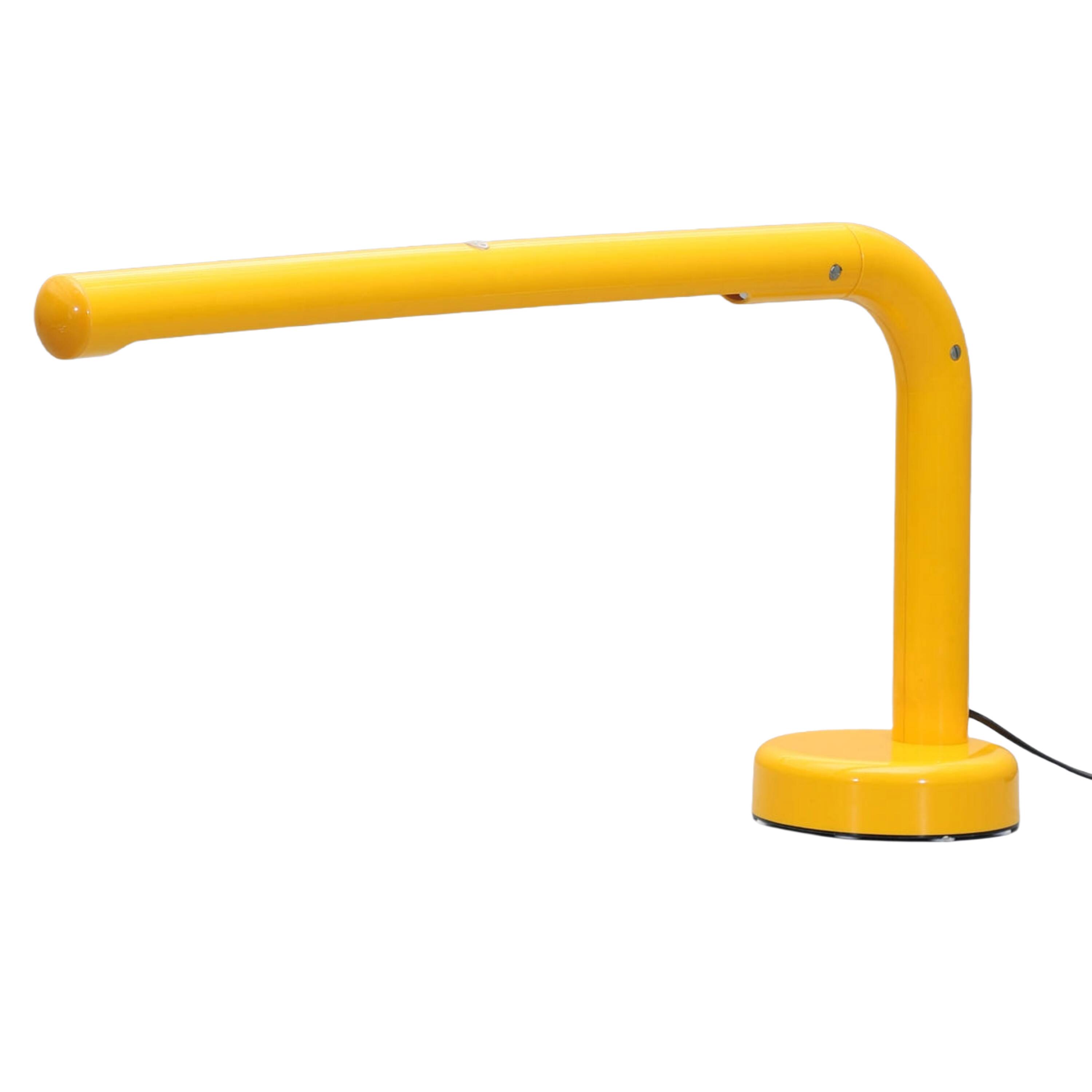 "Tuben Lamp" desk lamp in yellow – Anders Pehrson - Ateljé Lyktan – Sweden