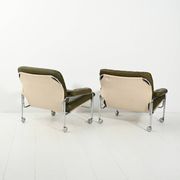 Pair of “Lovisa” armchairs by Pethrus Lindlöf, 1970s