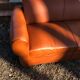 30-40 years vintage mustache club sofa