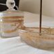 Saint Louis crystal toiletry set