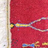 Moroccan carpet red 298x198cm