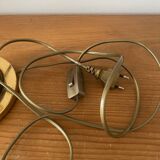 Lampe de bureau vintage en laiton 1960