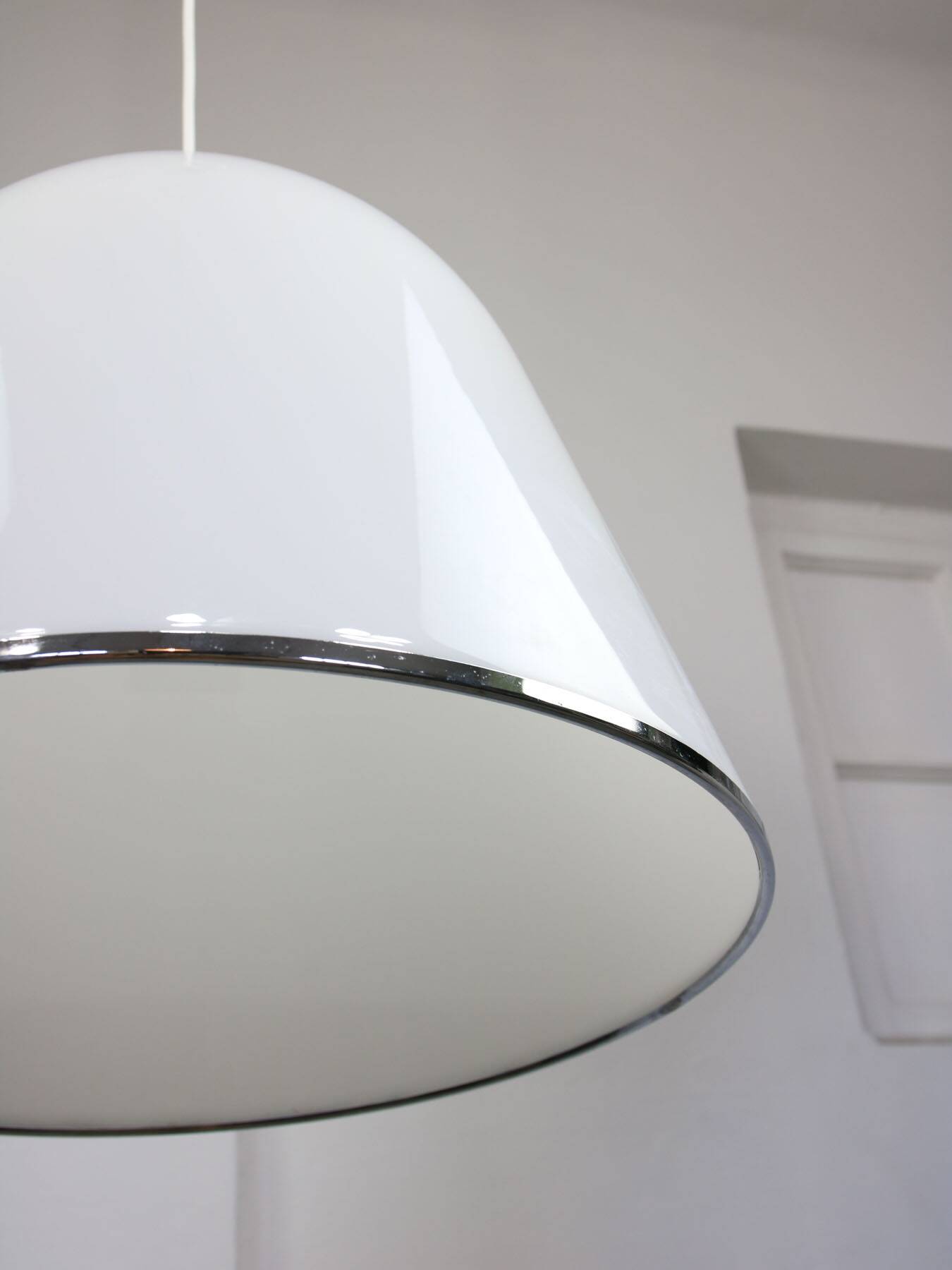 Large Space-age Kuala Pendant Lamp by Franco Bresciani for Guzzini, 1970s