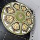 Round living room table from the 60s signed r.corroyez