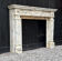 Napoleon III fireplace in Paonazzo marble circa 1880