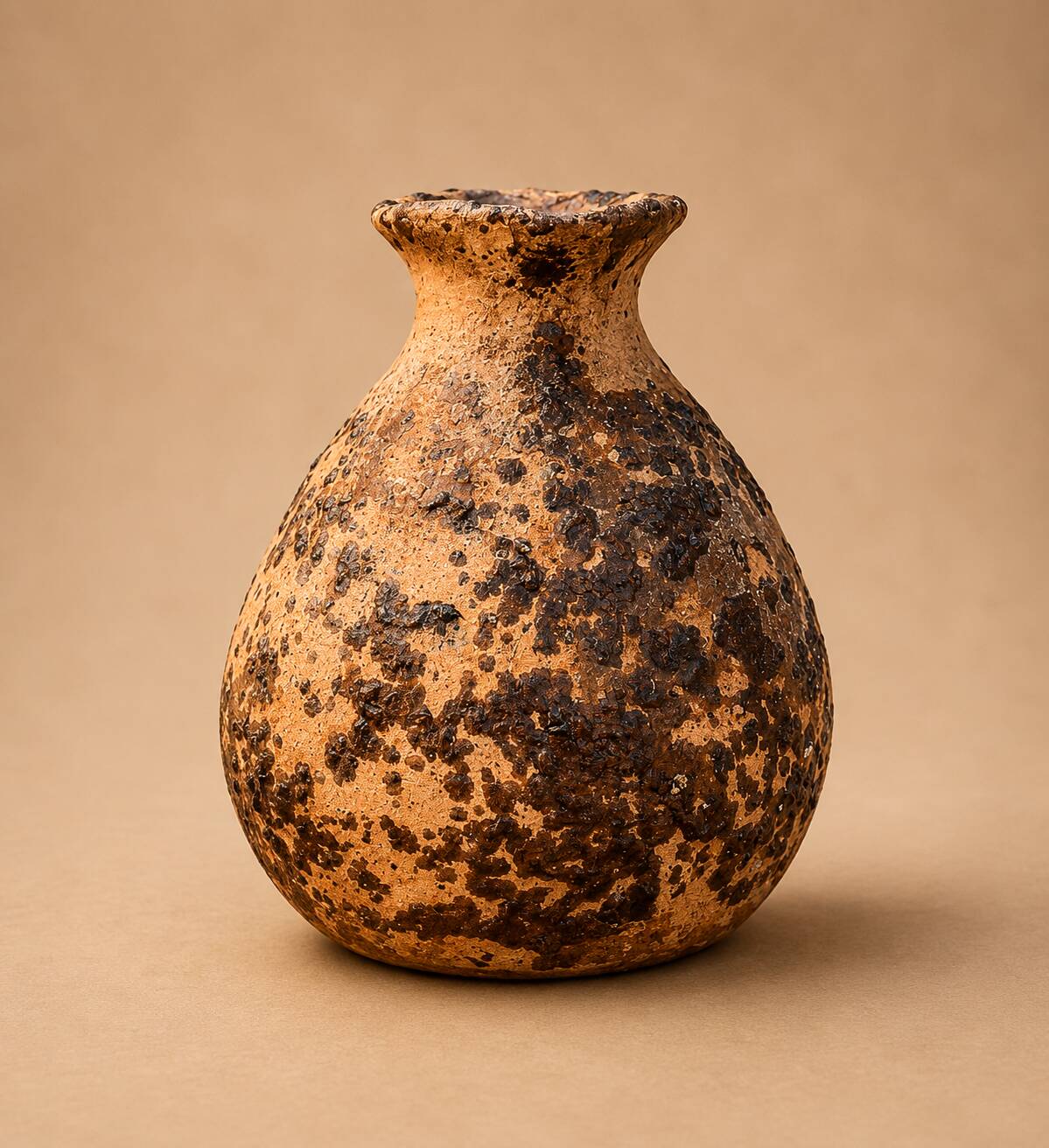 Ancient glazed terracotta jug