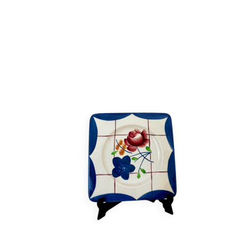 Vintage rare small dessert plate Gien La Baule