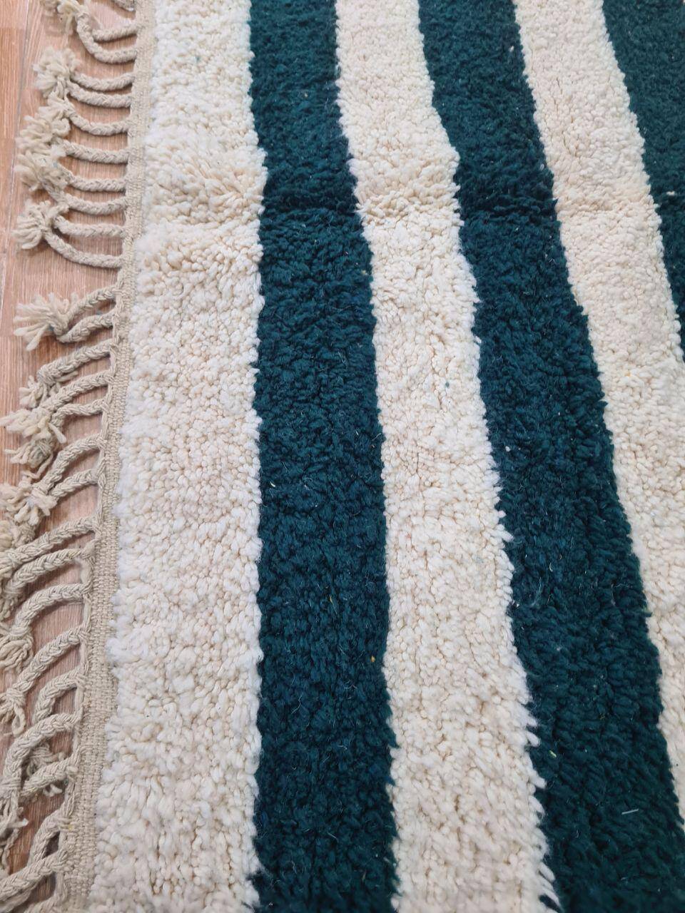 Handmade natural Berber rug 2.5x1.5 m
