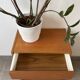 Vintage teak bedside table