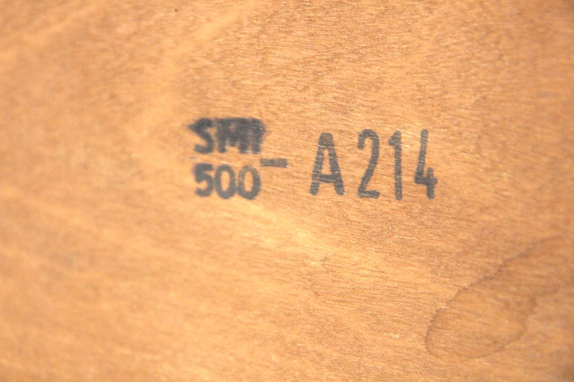 Minimalist rosewood bench, Sweden, 1960