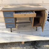 Oak administrative desk 1950
