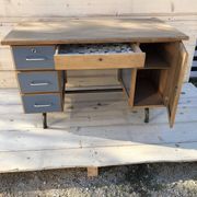 Oak administrative desk 1950
