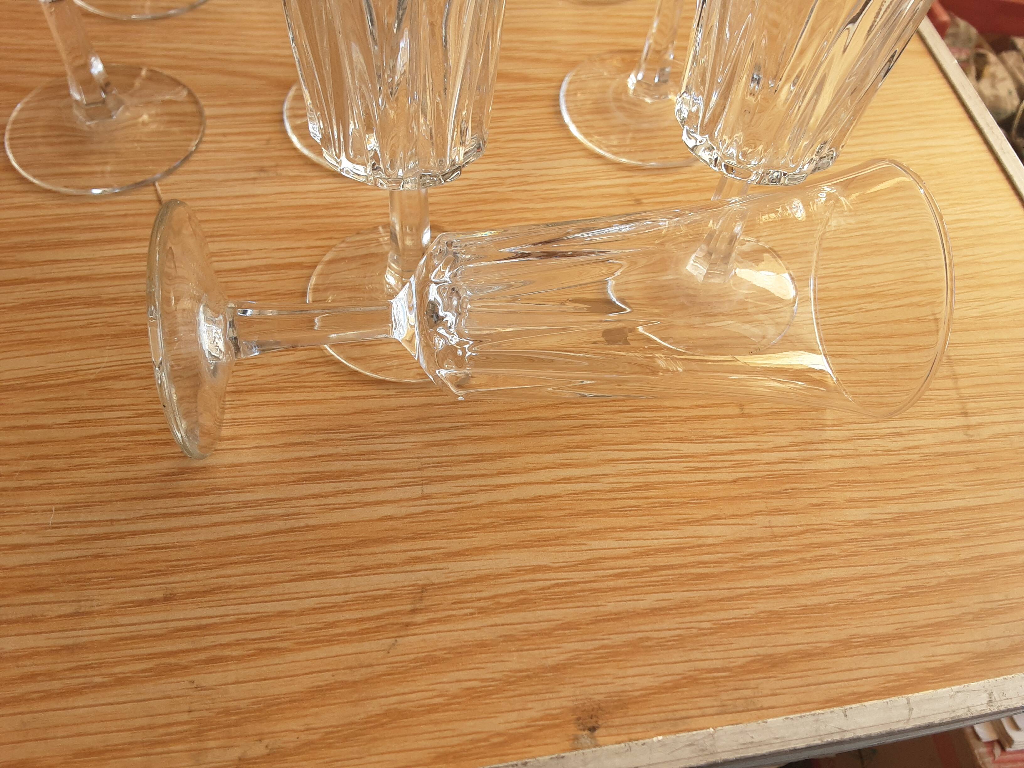15 glass champagne flutes france
