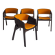Ensemble de 4 fauteuils Merano par Alexander Gufler pour TON