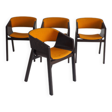 Ensemble de 4 fauteuils Merano par Alexander Gufler pour TON
