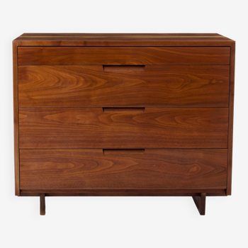 George Nakashima American black walnut chest of drawers 1955