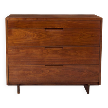 George Nakashima American black walnut chest of drawers 1955