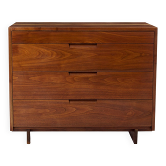 George Nakashima American black walnut chest of drawers 1955