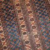 Tapis antique fait main Mashad du Moyen-Orient 132cm x 427cm (1900s)