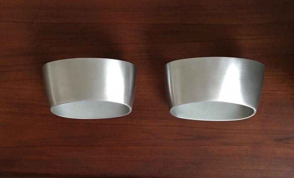 Wall lights by Alex Hochstrasser for Metalarte, 1990s, set of 2.