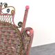 American Victorian Wicker Armchair from Heywood-Wakefield, 1910s.