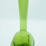 Vase en verre vert scandinave