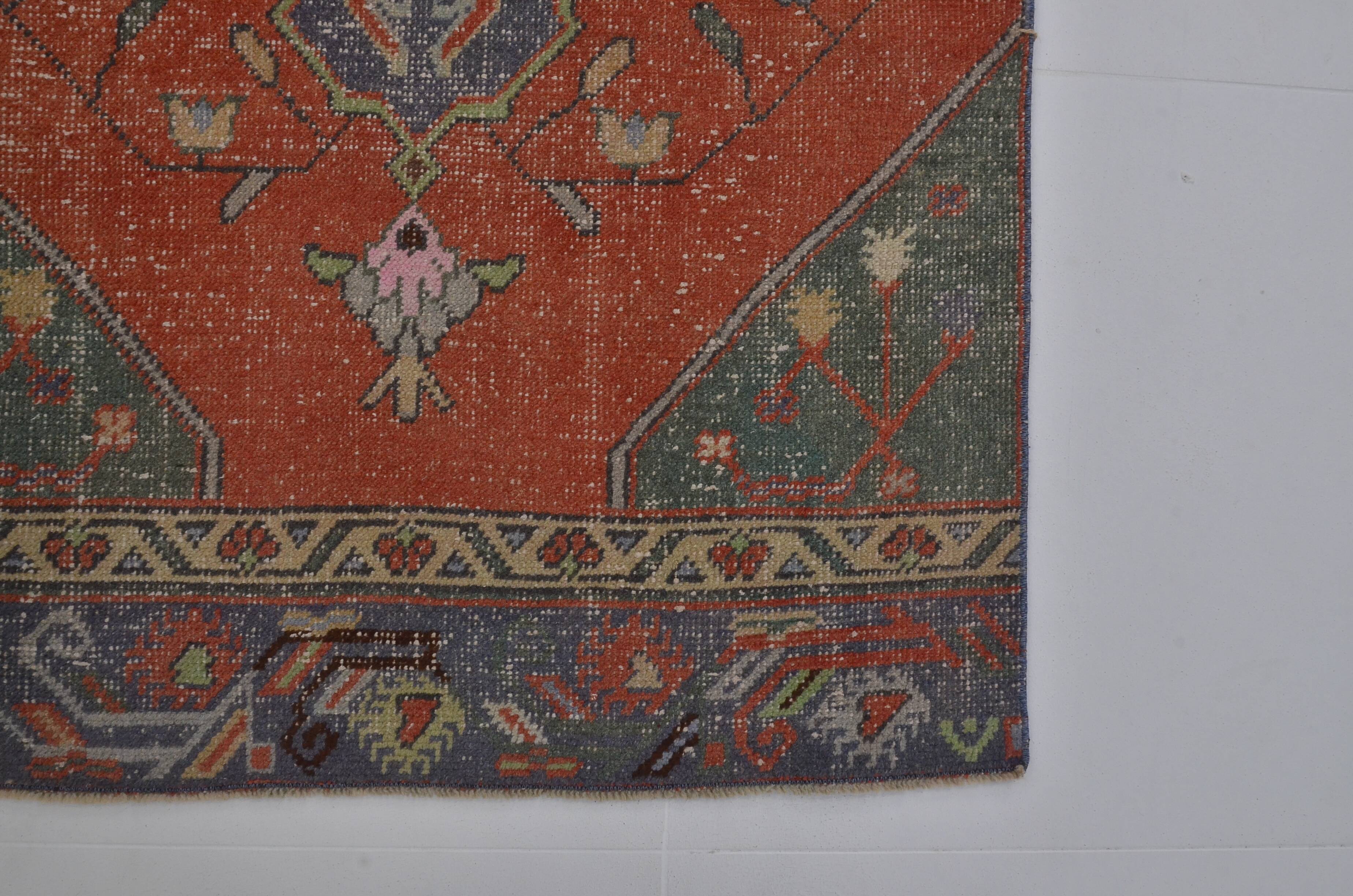 Vintage Turkish Handmade Runner sku c406
