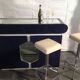Bar & deux tabourets 1972