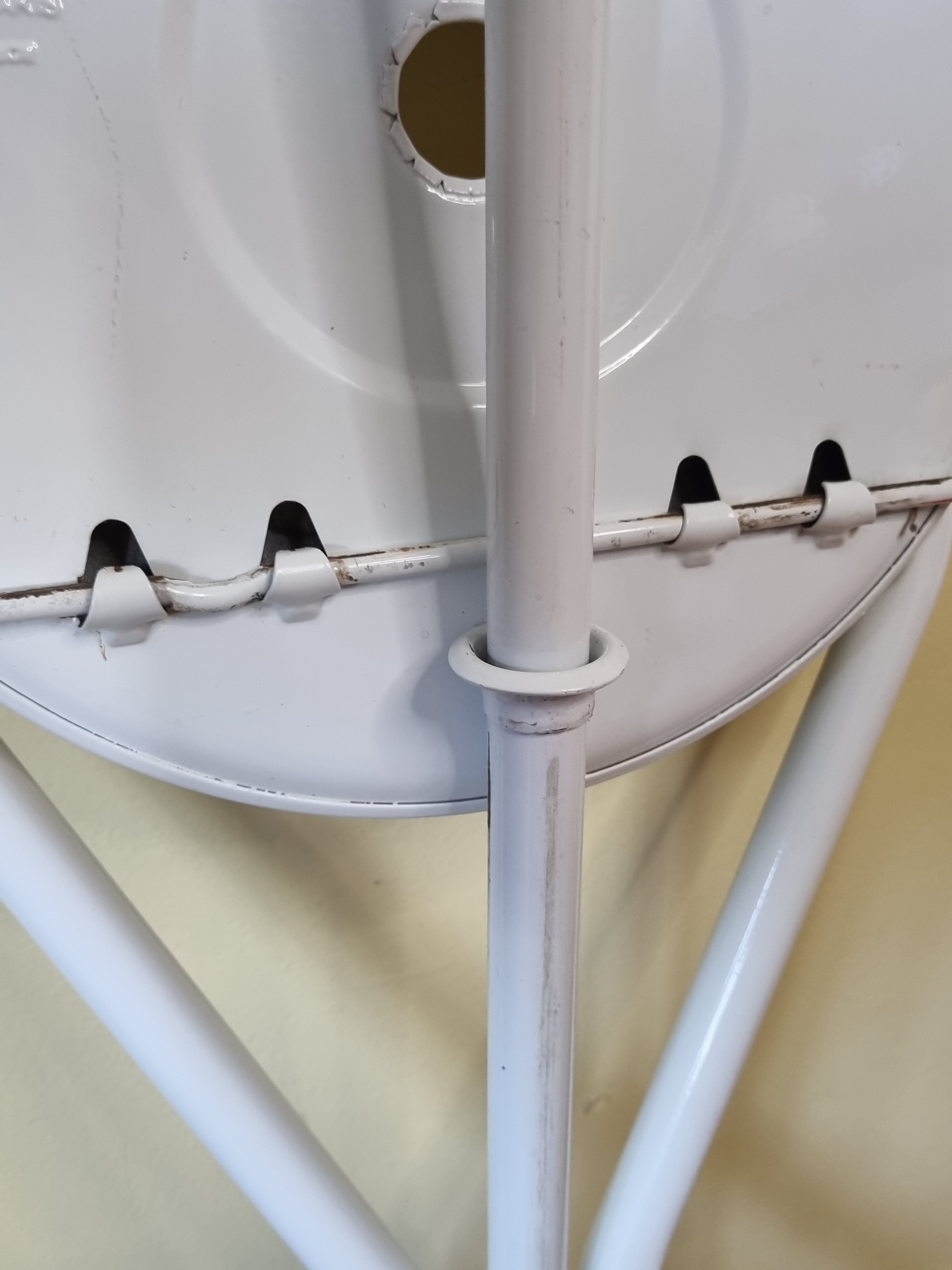 Paire de tabourets pliants vintage "Tubecon" Marinakis, années 80