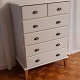 Commode scandinave blanche