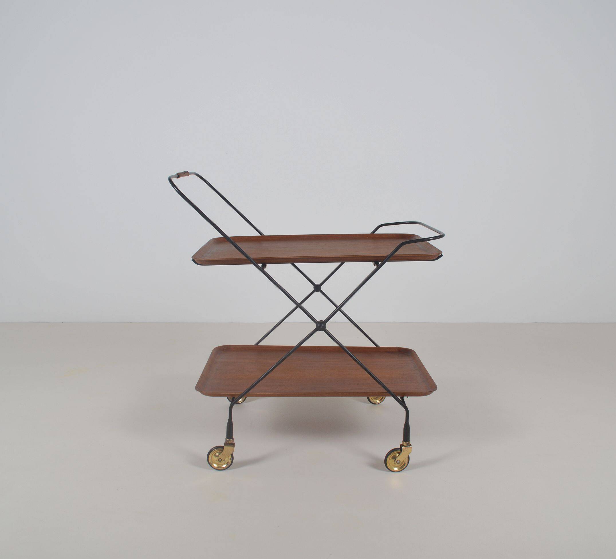 Swedish trolley designed by Paul Nagel for Jie Gantofta, 1960s