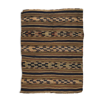 Anatolian handmade kilim rug 183 cm x 140 cm