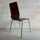 Pair of GILBERT model wood and metal chairs by Carina Bengs for IKEA 1999