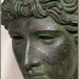 Magnificent bust of Roman Greek Apollo