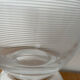 Pair of Large Salad Bowls in Modernist Crystal – Scandinavian Style / O