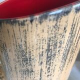 Pitcher and its 6 vintage ceramic glasses